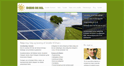 Desktop Screenshot of energiogsol.dk