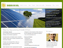 Tablet Screenshot of energiogsol.dk